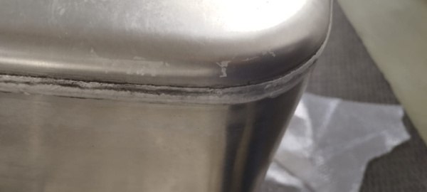 Алюминиевый топливный бак 400л. (№ 813925)